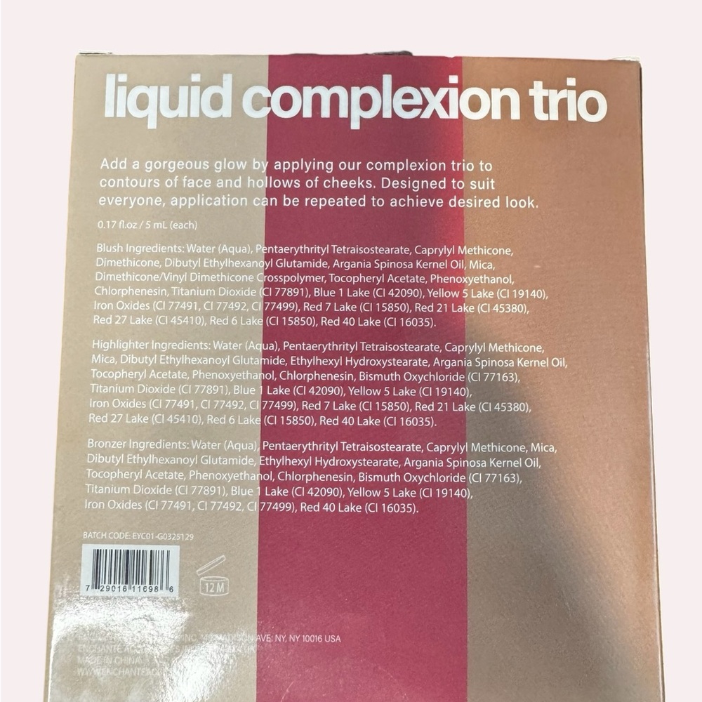 Liquid Complexion Trio Highlighter Blush Bronzer - Picture 2 of 2